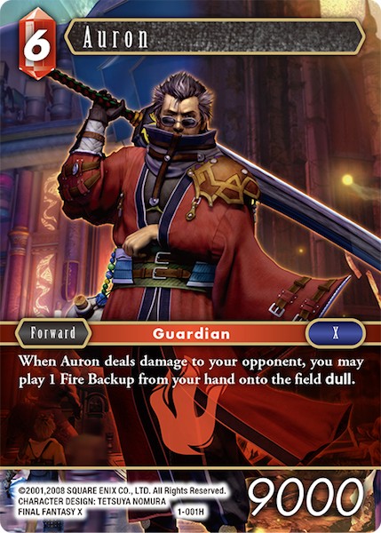 Auron 1-001 Hero – Foil