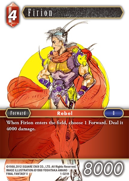Firion 1-021 Hero – Foil