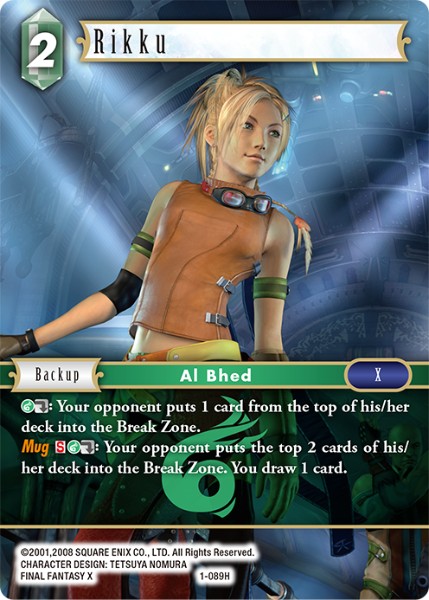 Rikku 1-089 Hero – Foil