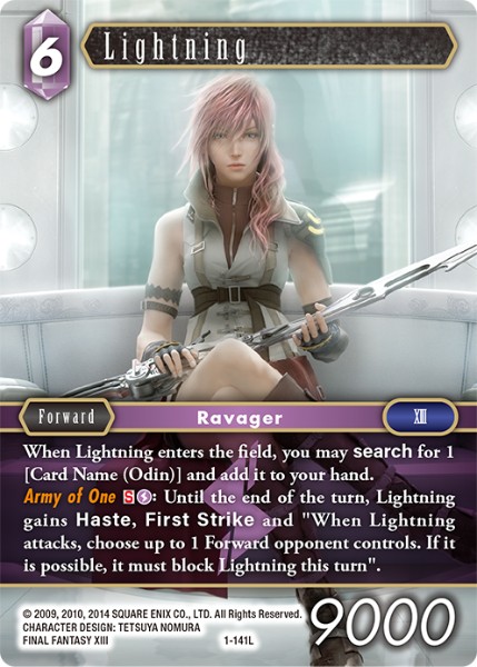 Lightning 1-141 Legend – Foil