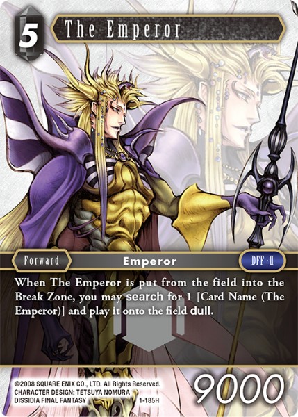 The Emperor 1-185 Hero – Foil