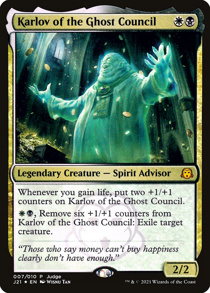 Karlov of the Ghost Council – Judge Foil