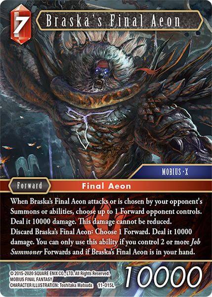 Braska’s Final Aeon 11-015 Legend – Foil