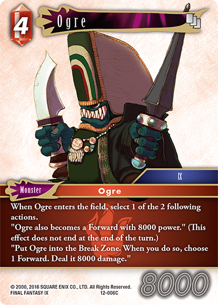 Ogre 12-006 Common – Foil