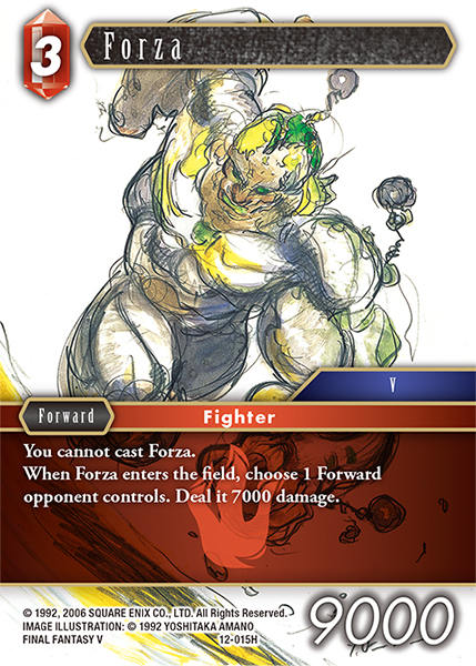 Forza 12-015 Hero – Foil