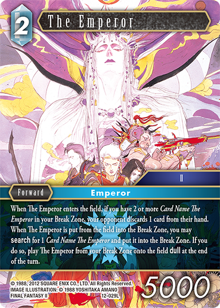 The Emperor 12-029 Legend – Foil
