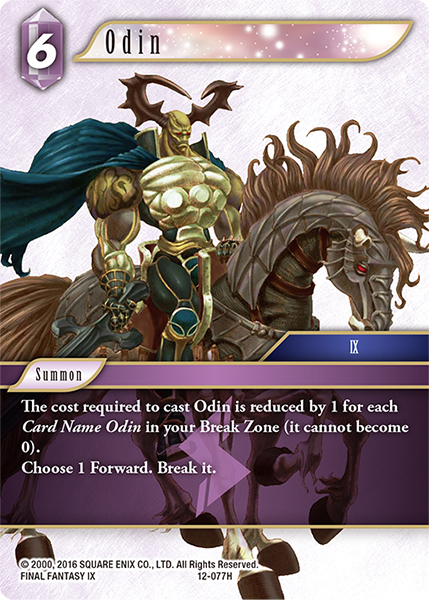 Odin 12-077 Hero – Foil
