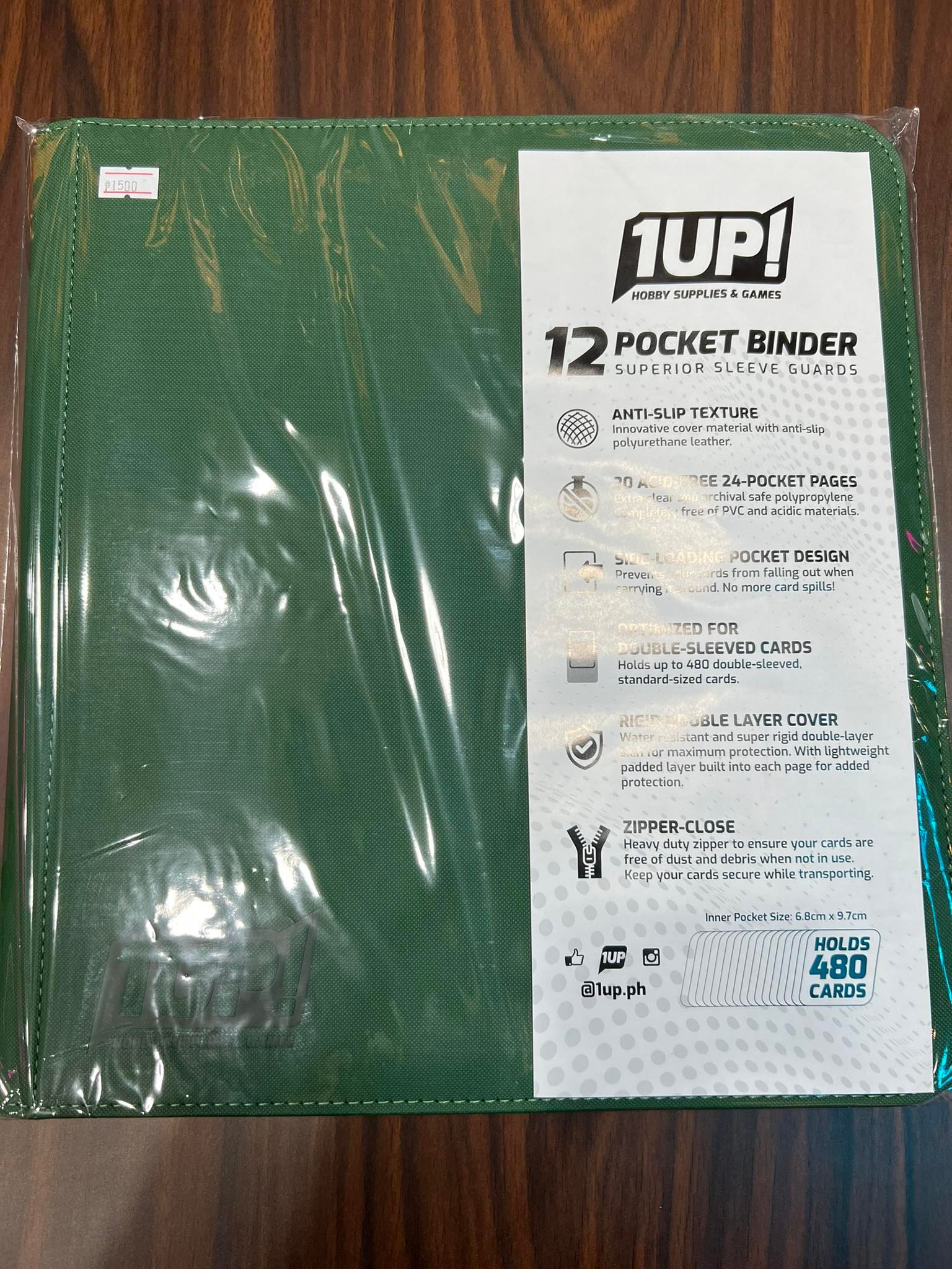 1UP – 12 Pocket – Green