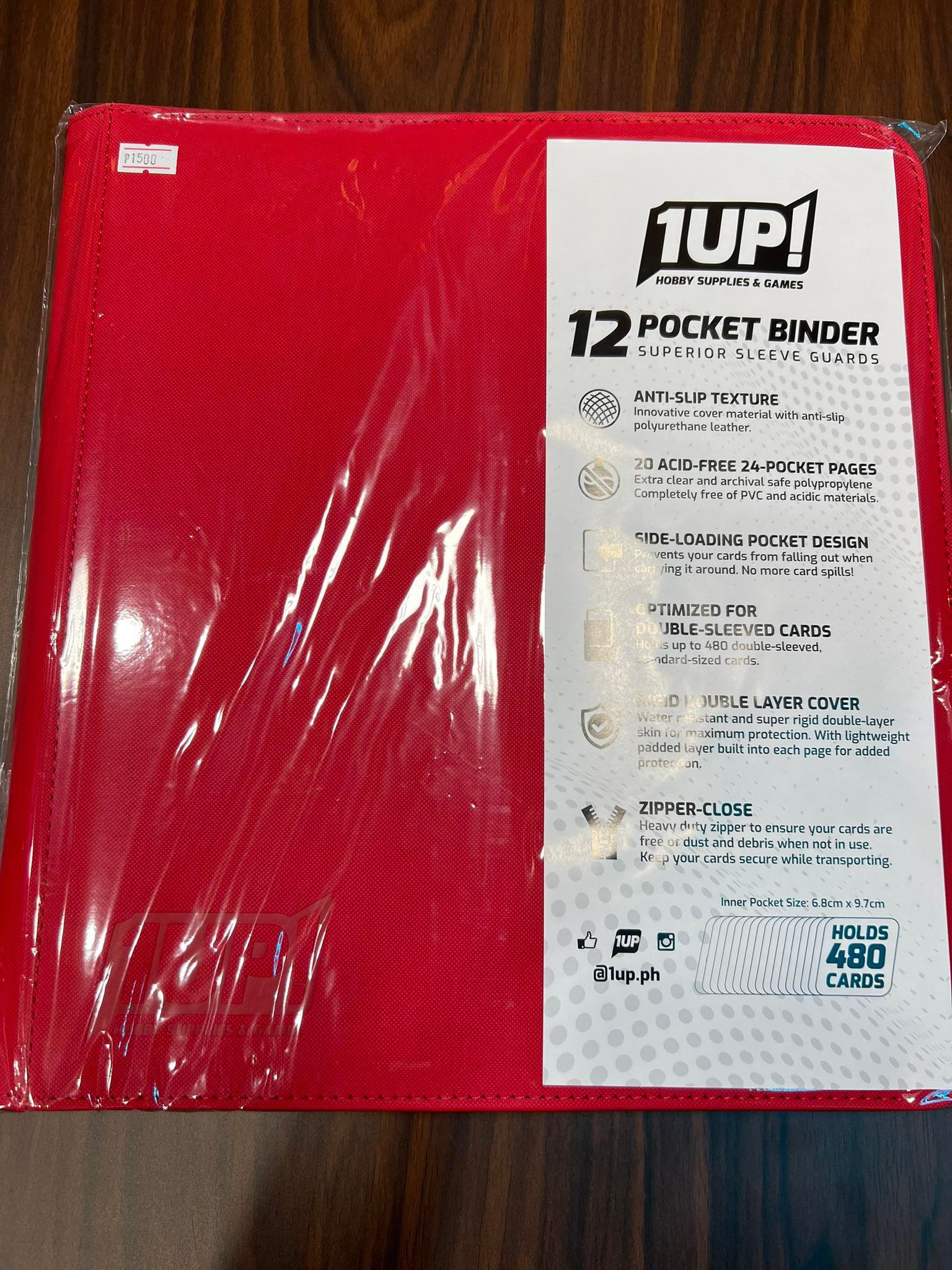 1UP – 12 Pocket – Red