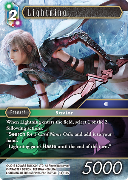 Lightning 13-116 Common – Foil