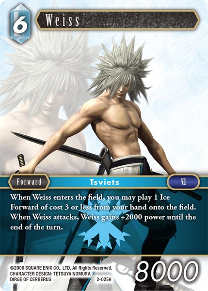 Weiss 2-025 Hero – Foil