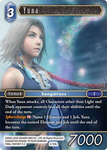 Yuna 2-138 Legend – Foil