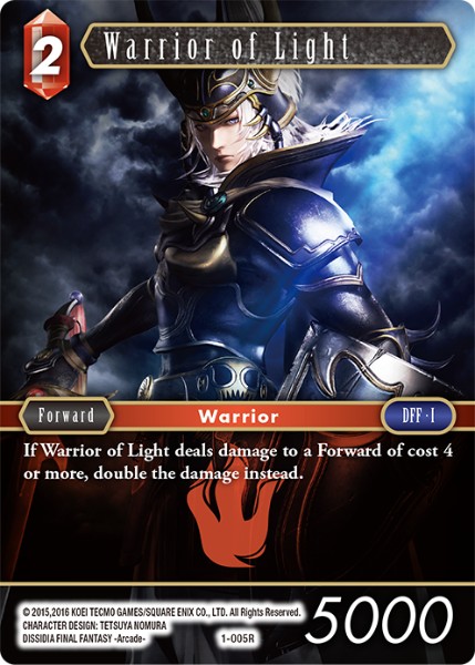 Warrior of Light 1-005 Rare