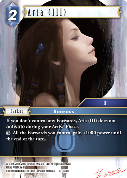 Aria (III) 10-108 Rare