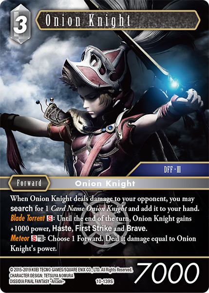 Onion Knight 10-139 Starter