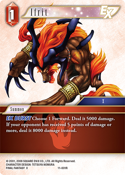 Ifrit 11-001 Rare