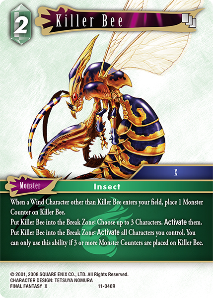 Killer Bee 11-046 Rare
