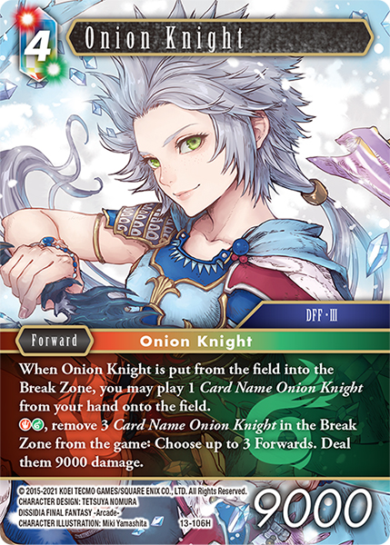 Onion Knight 13-106 Hero