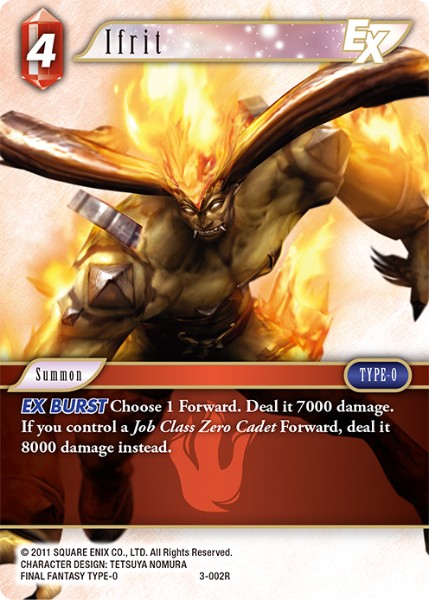 Ifrit 3-002 Rare