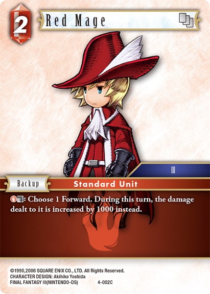 Red Mage 4-002 Common