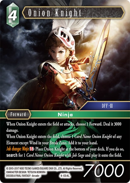 Onion Knight 4-054 Legend