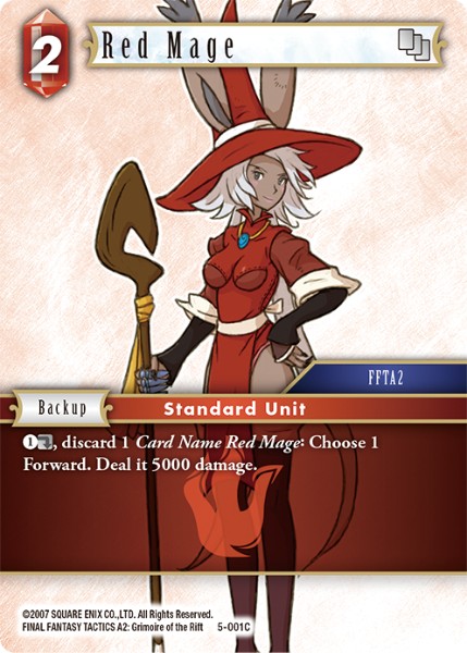 Red Mage 5-001 Common