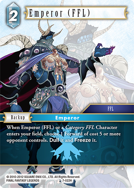 Emperor (FFL) 7-022 Hero