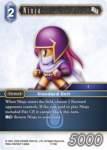 Ninja 7-118 Common