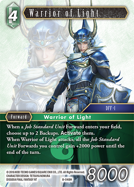 Warrior of Light 8-048 Hero