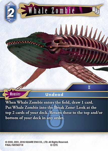 Whale Zombie 8-127 Common