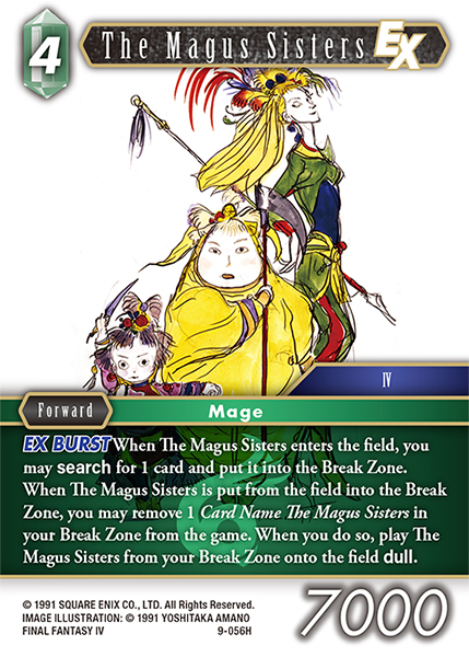 The Magus Sisters 9-056 Hero