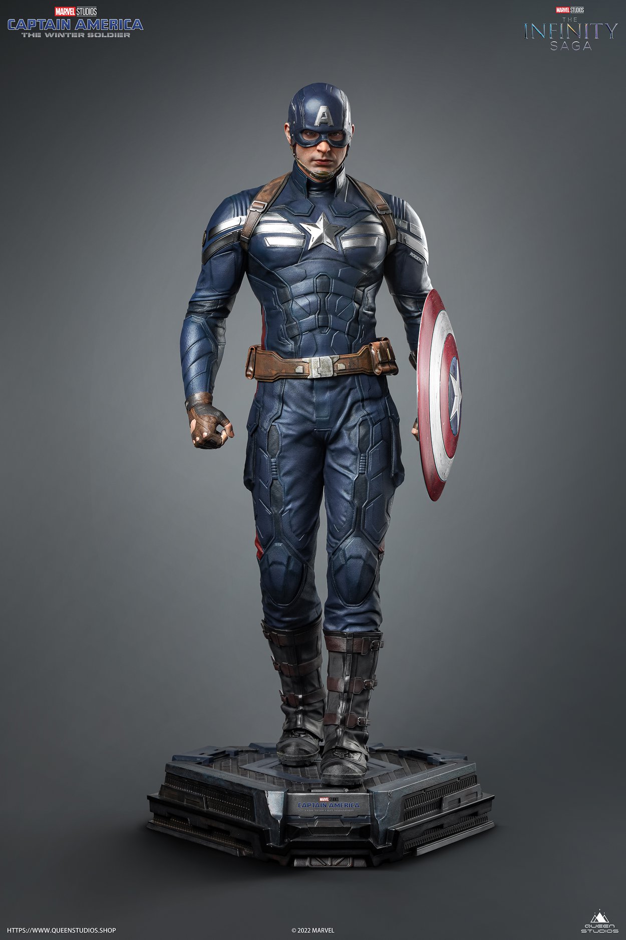 [PREORDER] Queen Studios 1/4 Captain America