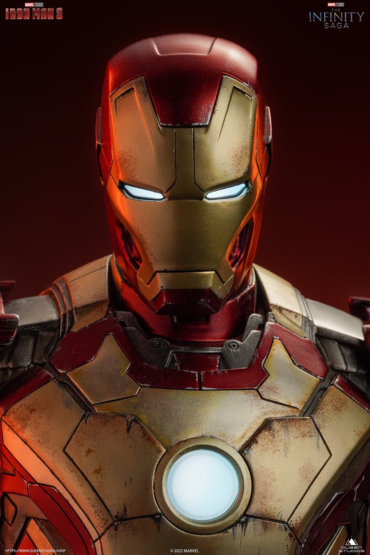 [PREORDER] Queen Studios 1/4 Iron Man Mark 42