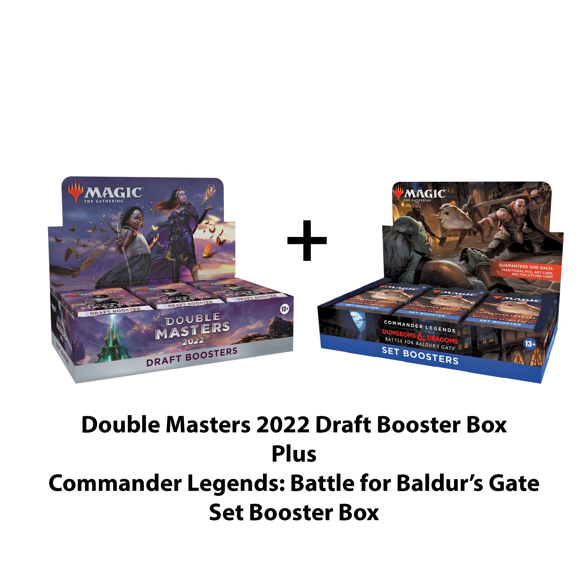 Double Masters 2022 Draft Booster Box + CLB Set Booster Box