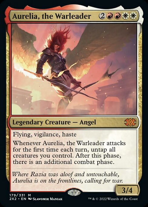Aurelia, the Warleader – Foil