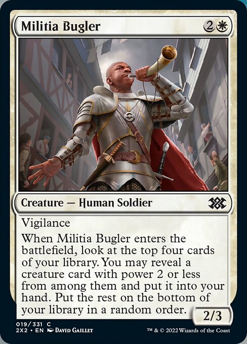 Militia Bugler – Foil