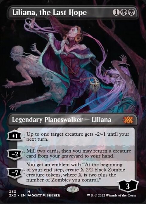 Liliana, the Last Hope – Borderless Planeswalker