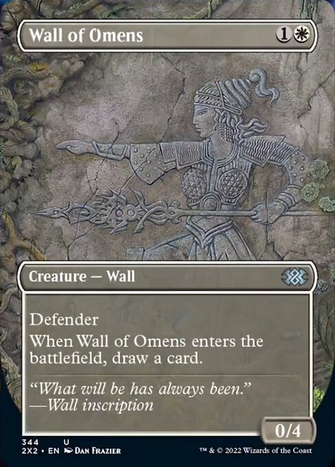 Wall of Omens – Alternate Art Borderless – Foil