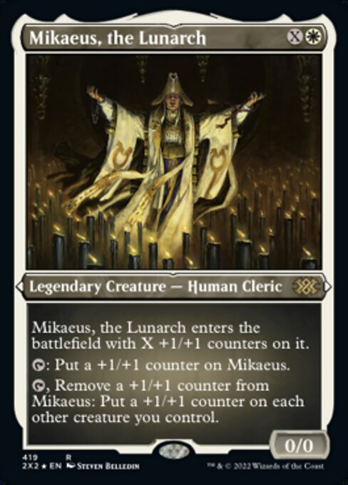 Mikaeus, the Lunarch – Etched Foil