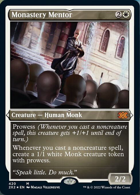 Monastery Mentor – Etched Foil