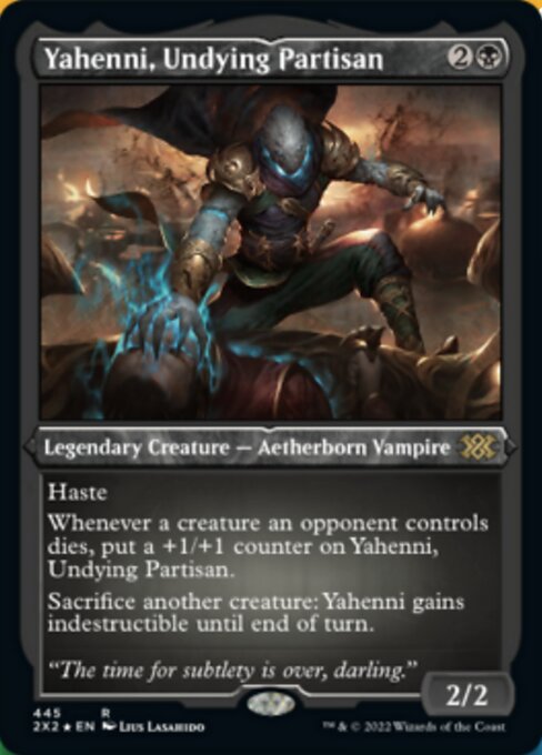 Yahenni, Undying Partisan – Etched Foil