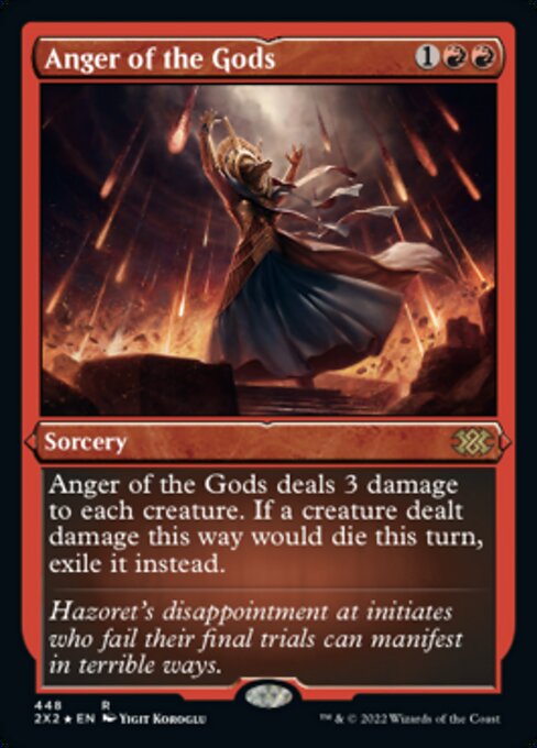 Anger of the Gods – Etched Foil