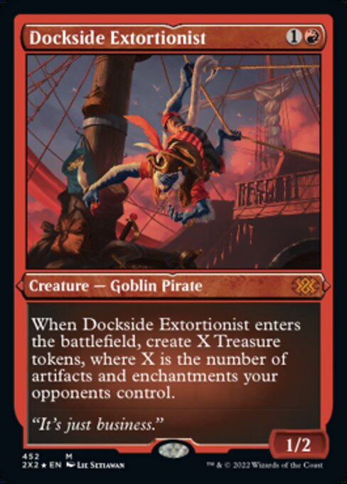 Dockside Extortionist – Etched Foil