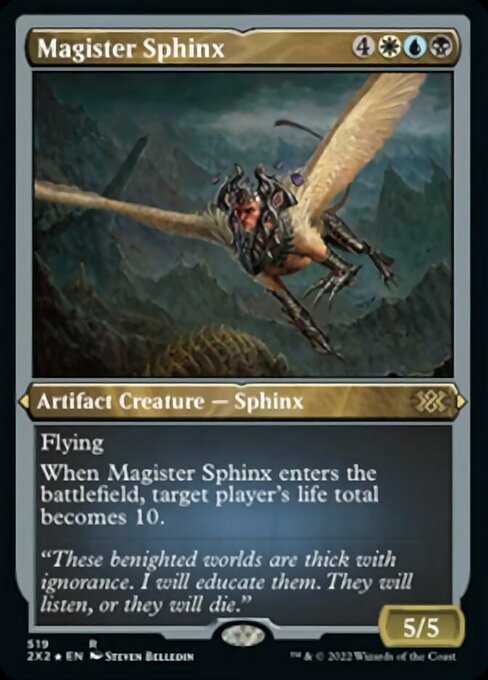 Magister Sphinx – Etched Foil