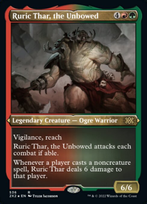 Ruric Thar, the Unbowed – Etched Foil