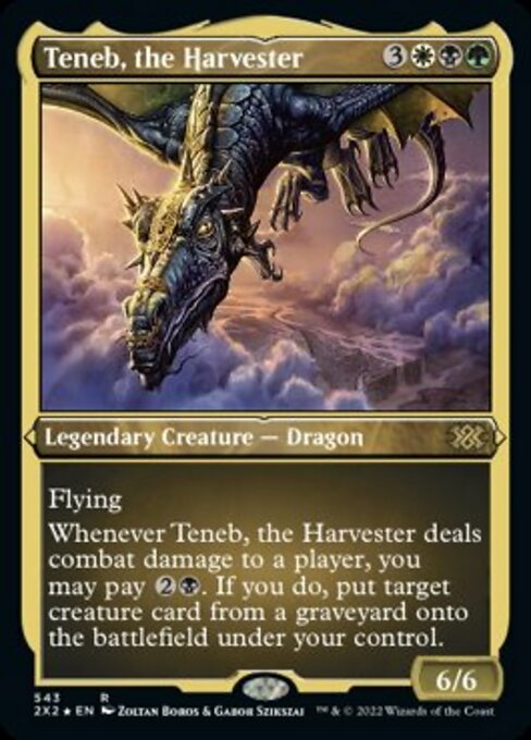 Teneb, the Harvester – Etched Foil
