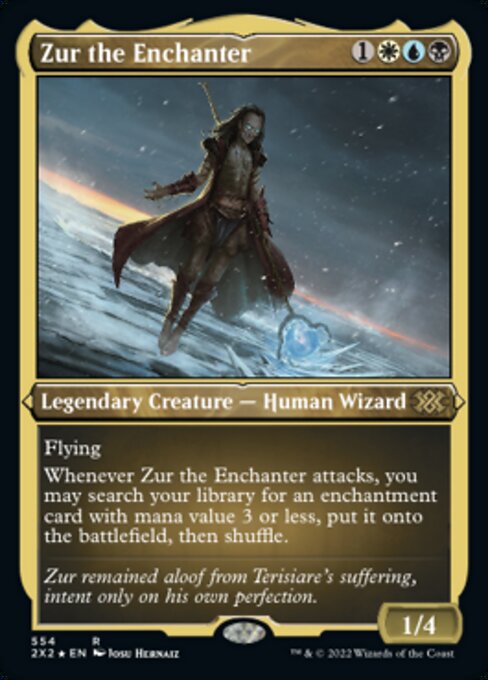 Zur the Enchanter – Etched Foil