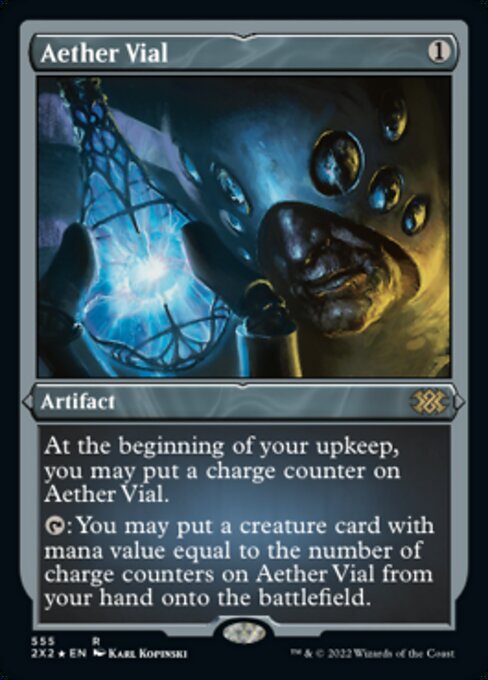 Aether Vial – Etched Foil