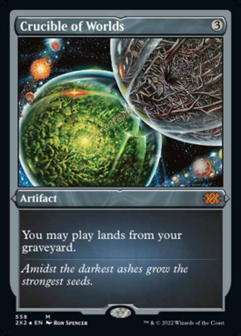 Crucible of Worlds – Etched Foil