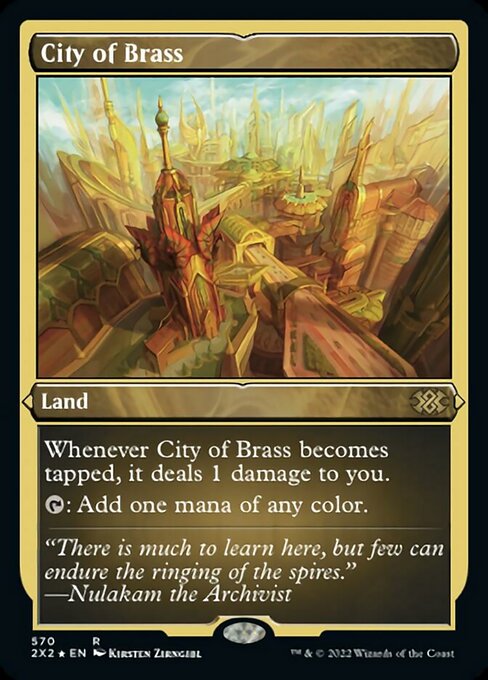 City of Brass – Etched Foil